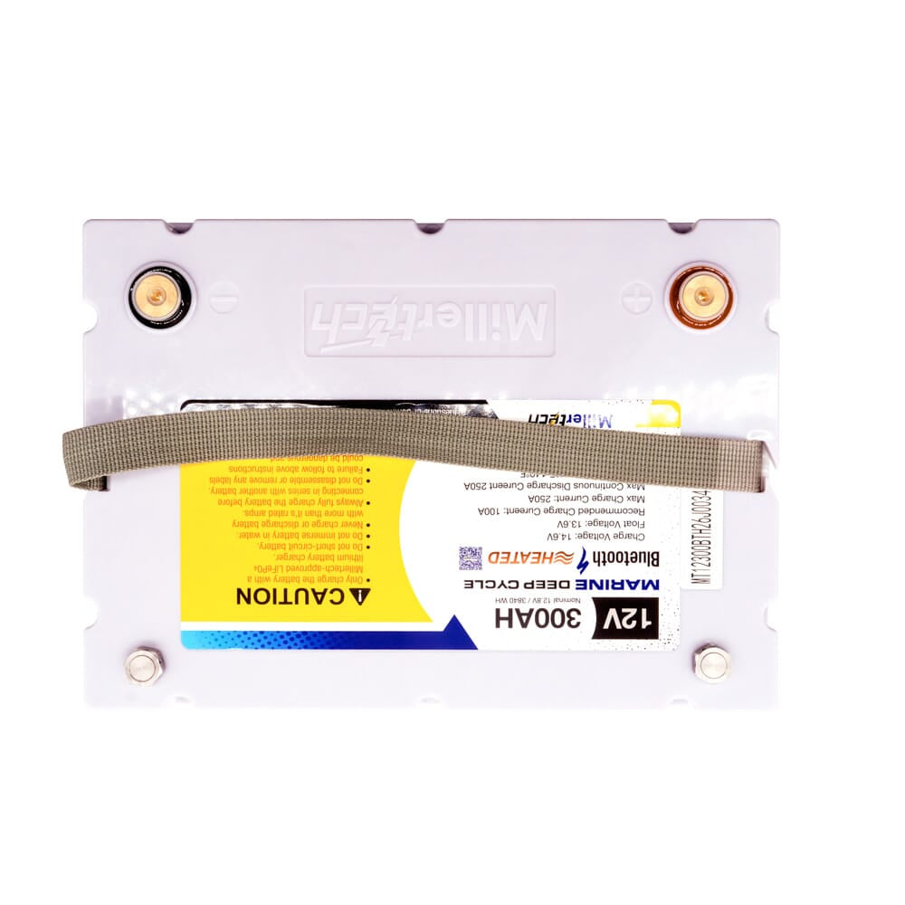 Millertech Lithium 12V 300AH Deep Cycle Battery