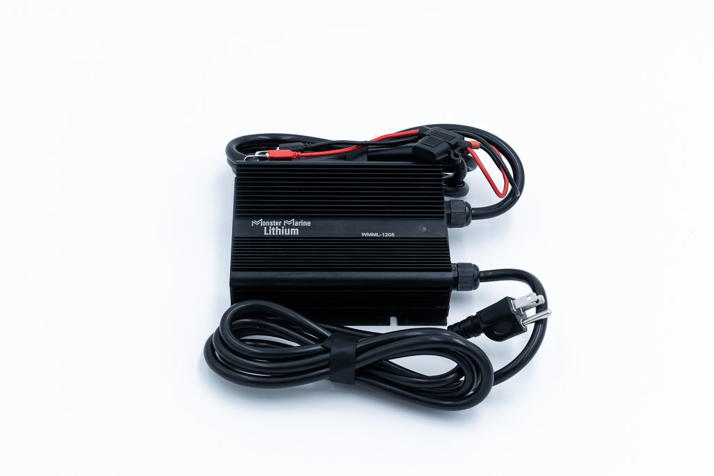 Monster Marine 12V 5A Waterproof Lithium Battery Charger