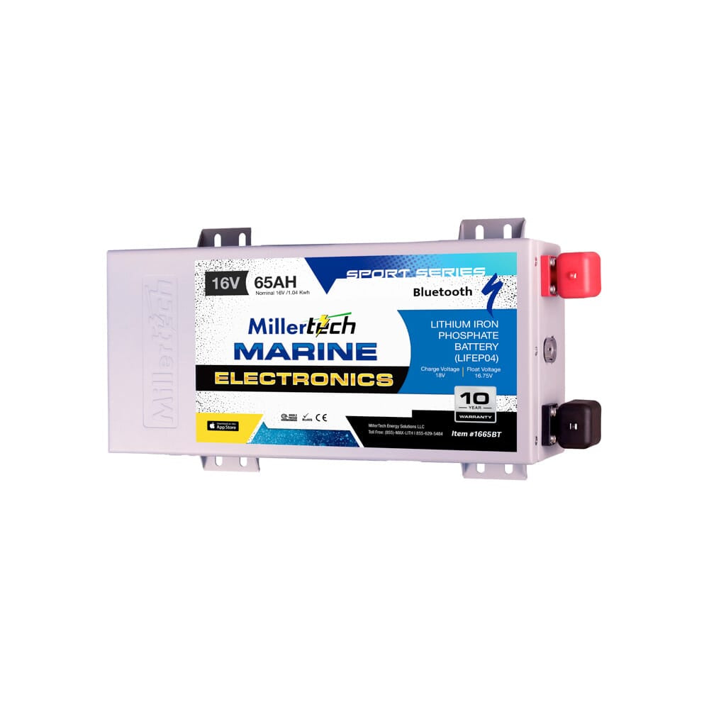 Millertech Lithium 16V 65AH Deep Cycle Battery