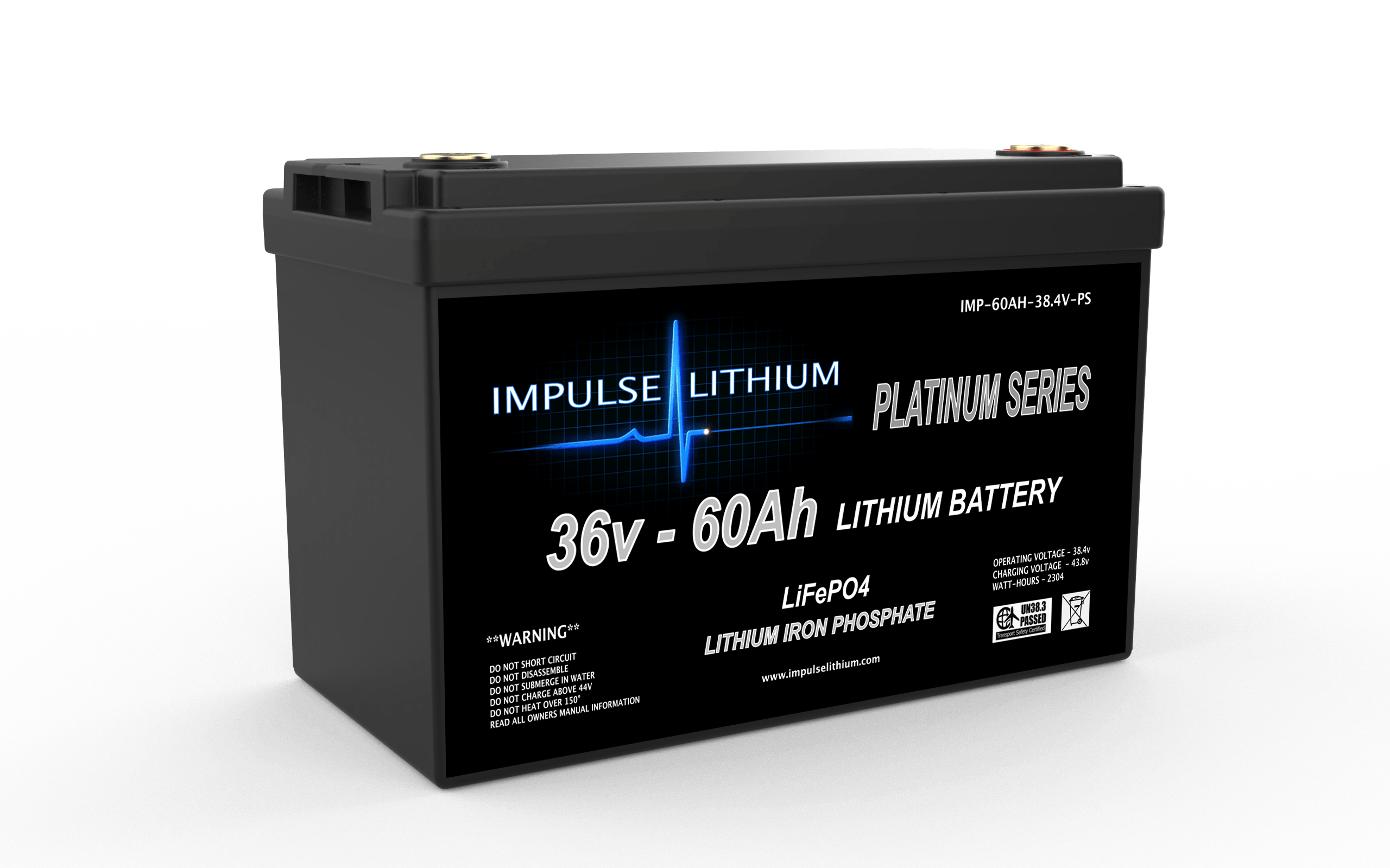 Impulse Lithium 36V 60AH Trolling Battery