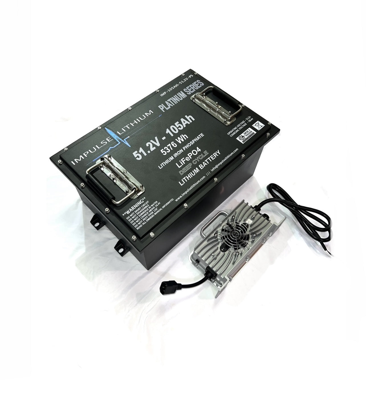 Impulse Lithium 48V 105AH Golf Cart Battery