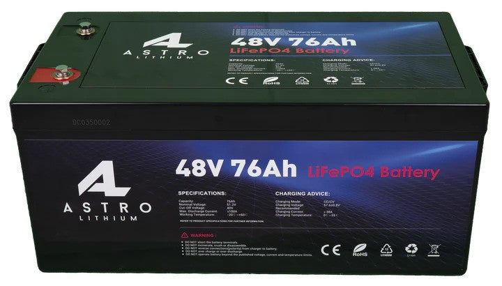 Astro Lithium 48V 105Ah Deep Cycle Battery