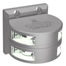 Lopolight Series 301-011 - Double Stacked Masthead Light - 5NM - Vertical Mount - White - Silver Housing [301-011ST]