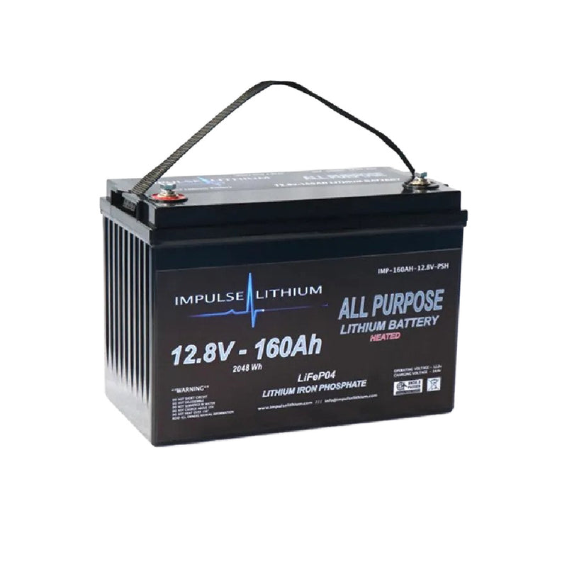 Impulse Lithium 12V 160AH Dual Purpose 1200CCA Battery