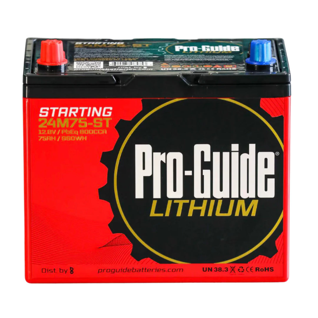 Pro-Guide Batteries 12V 75Ah 800CCA Cranking Lithium Battery