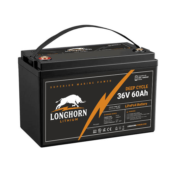 Longhorn Lithium 36v 60ah Battery