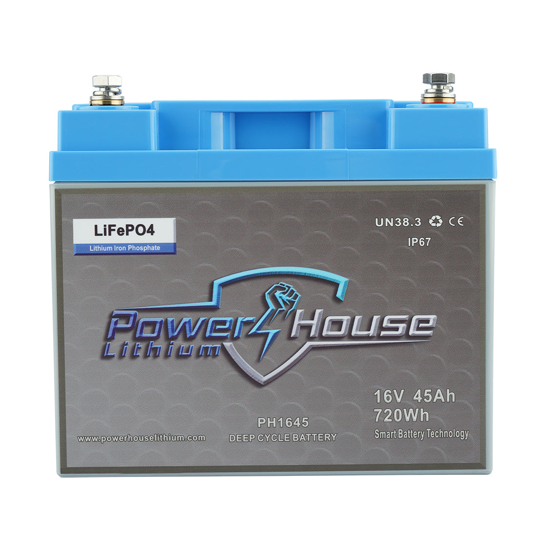 PowerHouse Lithium 16V 45AH Deep Cycle Battery