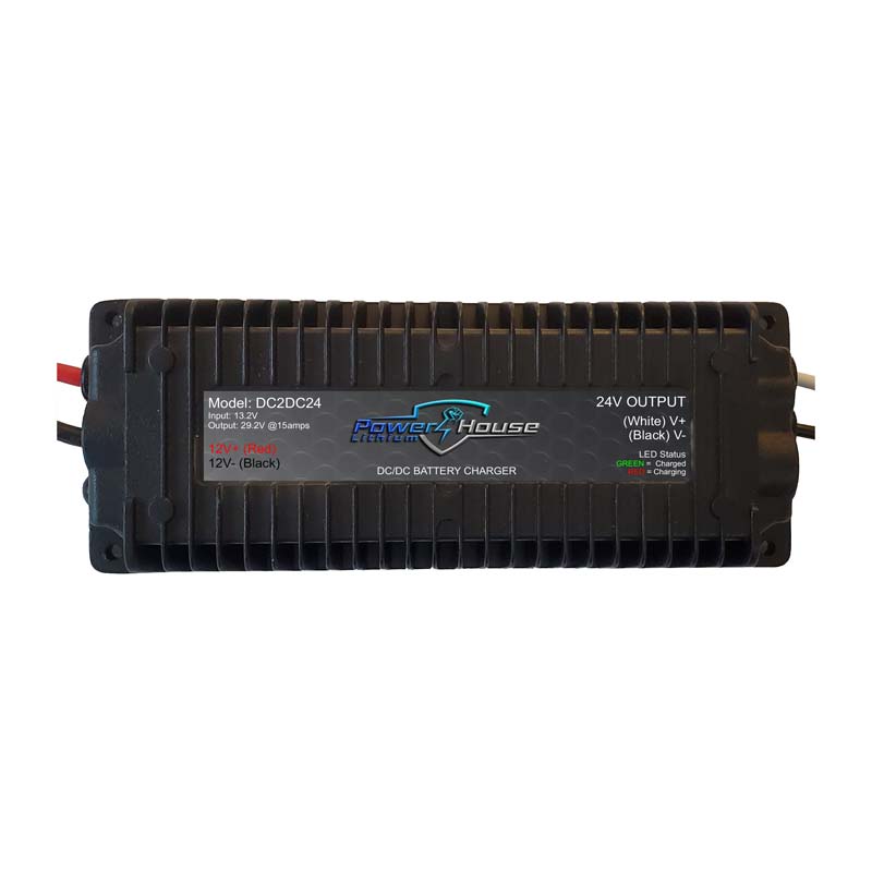 PowerHouse Lithium 24V Waterproof Lithium Battery Charger