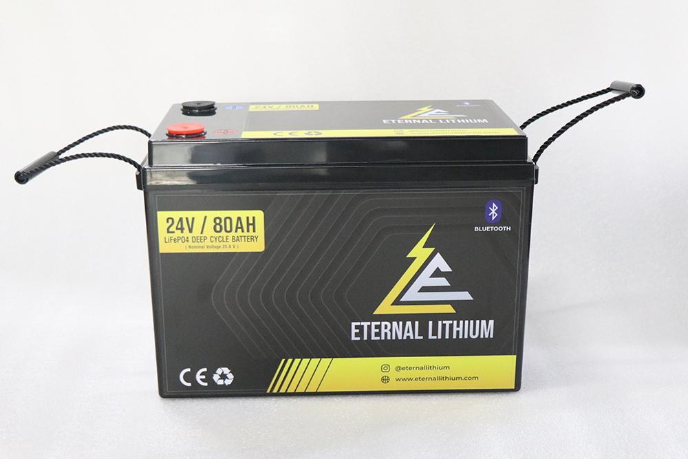 Eternal Lithium 24V 80Ah Deep Cycle Battery with Bluetooth