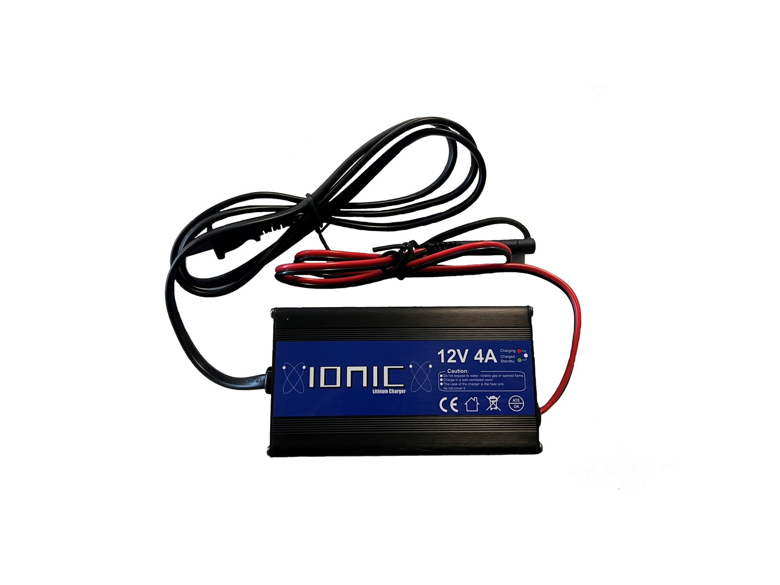 Ionic Lithium 12V 4A Lithium Battery Charger