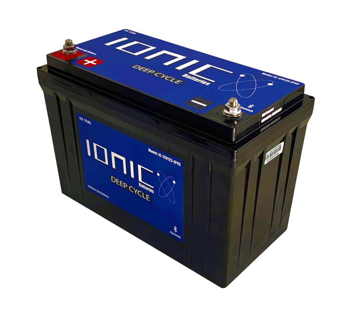 Ionic Lithium 12V 100Ah Dual Purpose Battery