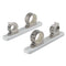 TACO 2-Rod Hanger w/Poly Rack - Polished Stainless Steel [F16-2751-1] - Mealey Marine