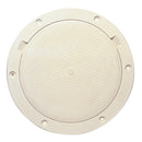 Beckson 8" Non-Skid Pry-Out Deck Plate - Beige [DP83-N] - Mealey Marine