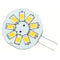 Lunasea G4 8 LED Side Pin Light Bulb - 12VAC or 10-30VDC/1.2W/123 Lumens - Warm White [LLB-216W-21-00] - Mealey Marine