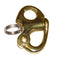 Ronstan Brass Snap Shackle - Fixed Bail - 41.5mm (1-5/8") Length [RF6000] - Mealey Marine