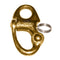 Ronstan Brass Snap Shackle - Fixed Bail - 59.3mm (2-5/16") Length [RF6002] - Mealey Marine