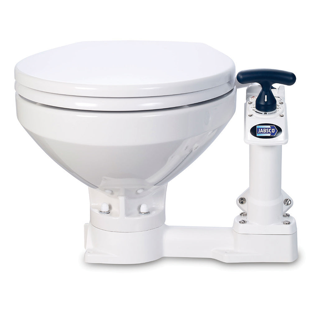 Jabsco Manual Marine Toilet Regular Bowl w/Soft Close Lid [29120-510 –  Mealey Marine