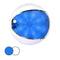 Hella Marine EuroLED 175 Surface Mount Touch Lamp - Blue/White LED - White Housing [959951121] - Mealey Marine