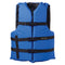 Onyx Nylon General Purpose Life Jacket - Adult Oversize - Blue [103000-500-005-12] - Mealey Marine