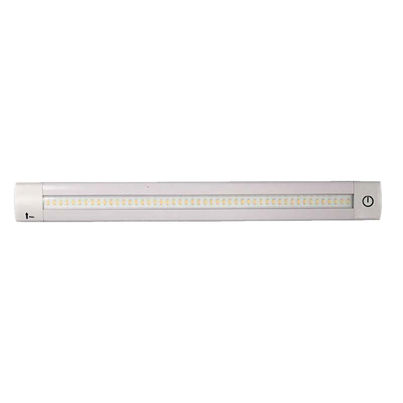 Lunasea Adjustable Linear LED Light w/Built-In Dimmer - 20" Warm White w/Switch [LLB-32LW-01-00] - Mealey Marine