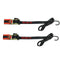 Rod Saver Mini Retractable Tie Down w/Soft Hook - 50" - Pair [RT50SH] - Mealey Marine