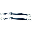Rod Saver Stainless Steel Ratchet Tie-Down - 1" x 4 - Pair [SSRTD4] - Mealey Marine