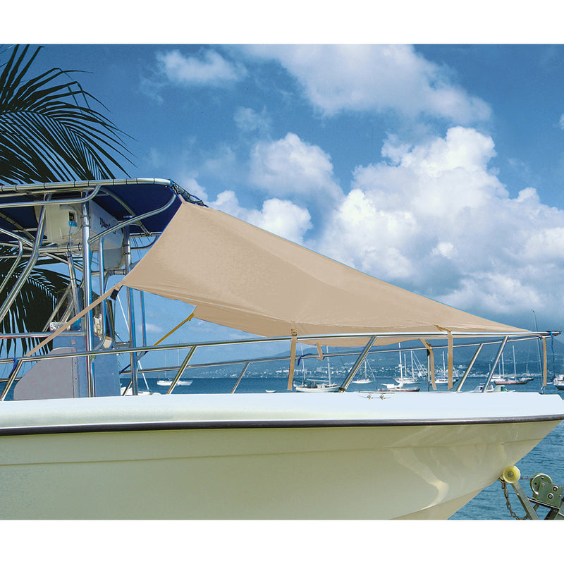 Taylor Made T-Top Bow Shade 6L x 90"W - Sand [12004OS] - Mealey Marine
