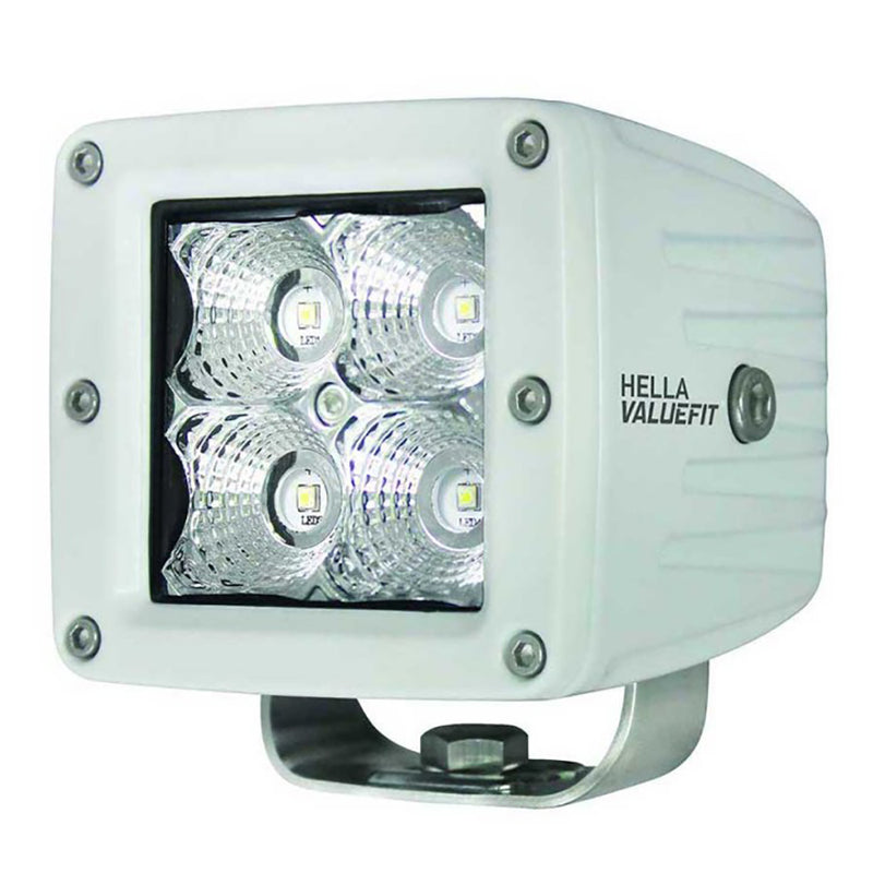 Hella Marine Value Fit LED 4 Cube Flood Light - White [357204041] - Mealey Marine