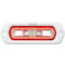 RIGID Industries SR-L Series Marine Spreader Light - White Flush Mount - White Light w/Red Halo [51202] - Mealey Marine