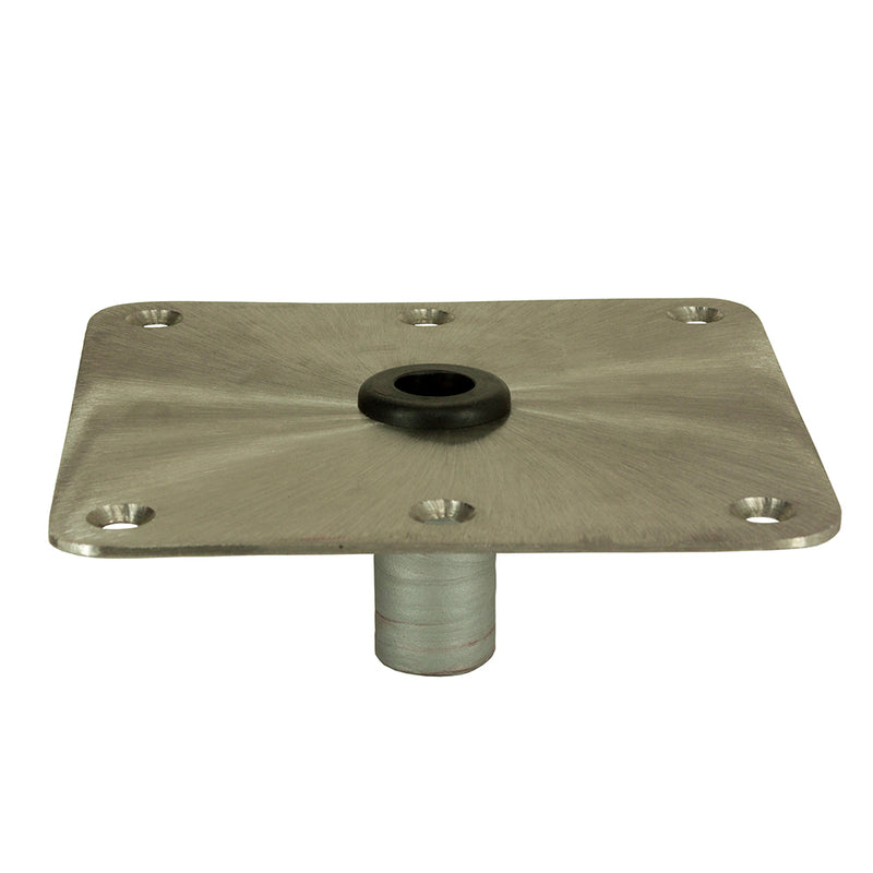 Springfield KingPin 7" x 7" - Stainless Steel - Square Base [1620001] - Mealey Marine