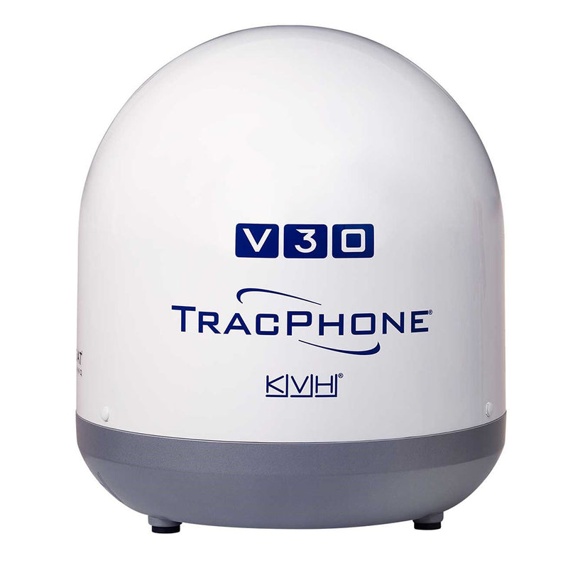 KVH Ultra-Compact TracPhone V30 w/DC-BDU [01-0432-01] - Mealey Marine