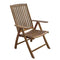 Whitecap Reclining Arm Chair - Teak [60071] - Mealey Marine