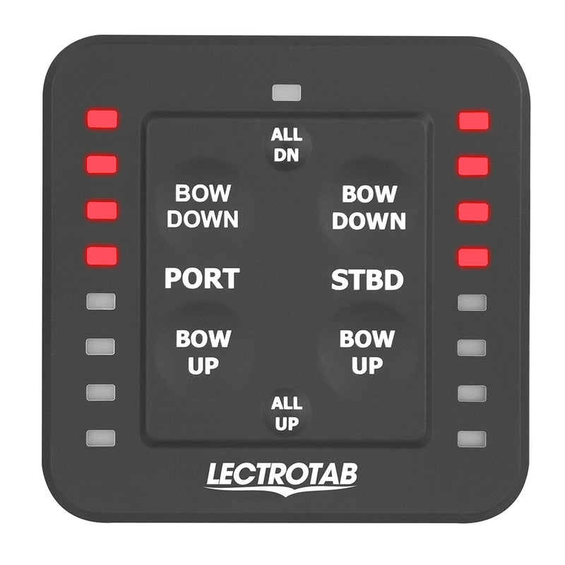 Lectrotab One-Touch LED Control - 12/24V w/Auto Retract  LED Indicators [SLC-11] - Mealey Marine