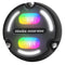 Hella Marine A2 RGB Underwater Light - 3000 Lumens - Black Housing - Charcoal Lens w/Edge Light [016148-001] - Mealey Marine