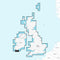 Garmin Navionics+ NSEU072R - U.K.  Ireland Lakes  Rivers - Marine Chart [010-C1267-20]