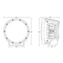 RIGID Industries 360 Series 6" Spot w/Amber Pro Lens - Pair [36210]