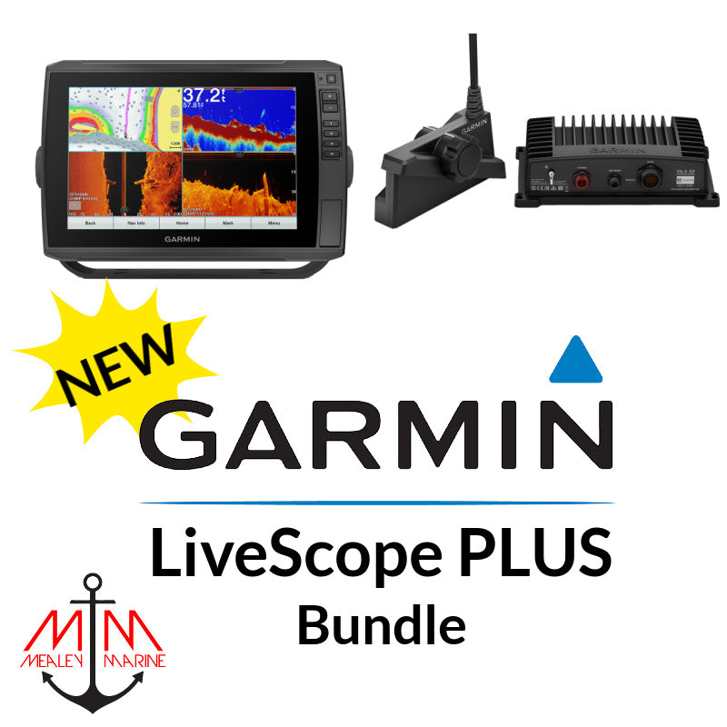 Garmin ECHOMAP ULTRA 106sv & LiveScope LVS34 Bundle