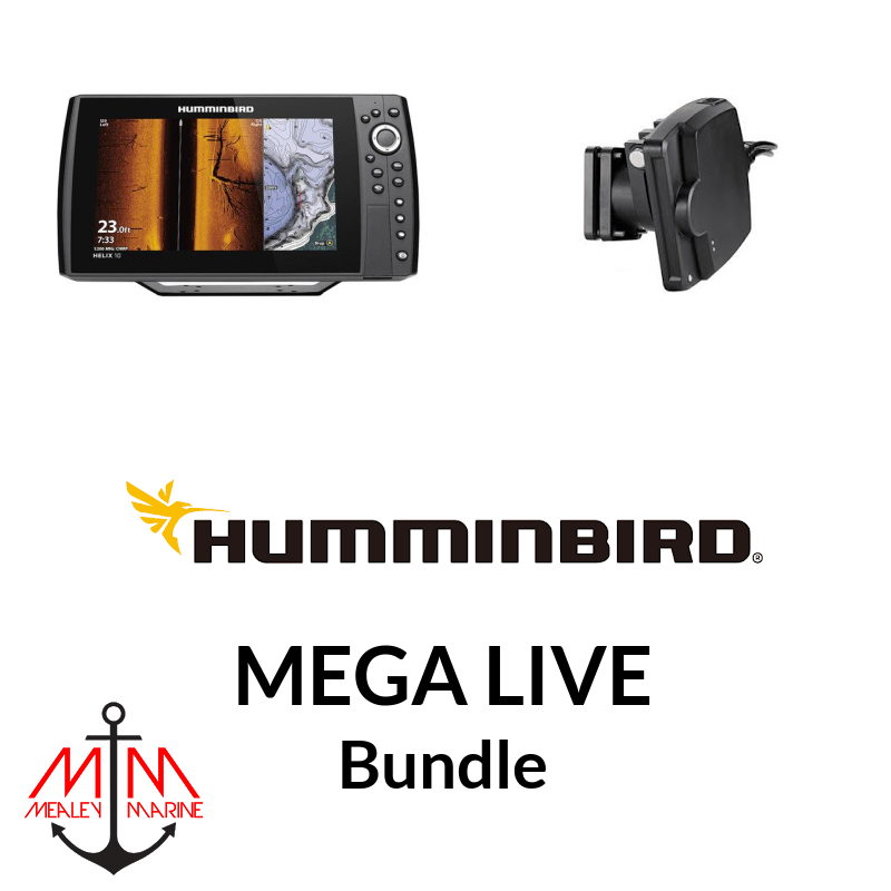 Humminbird HELIX 10 G4N & MEGA LIVE Bundle