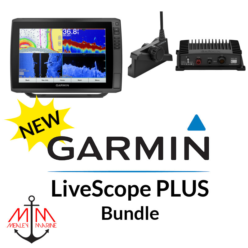 Garmin ECHOMAP Ultra 126sv & LiveScope LVS34 Bundle