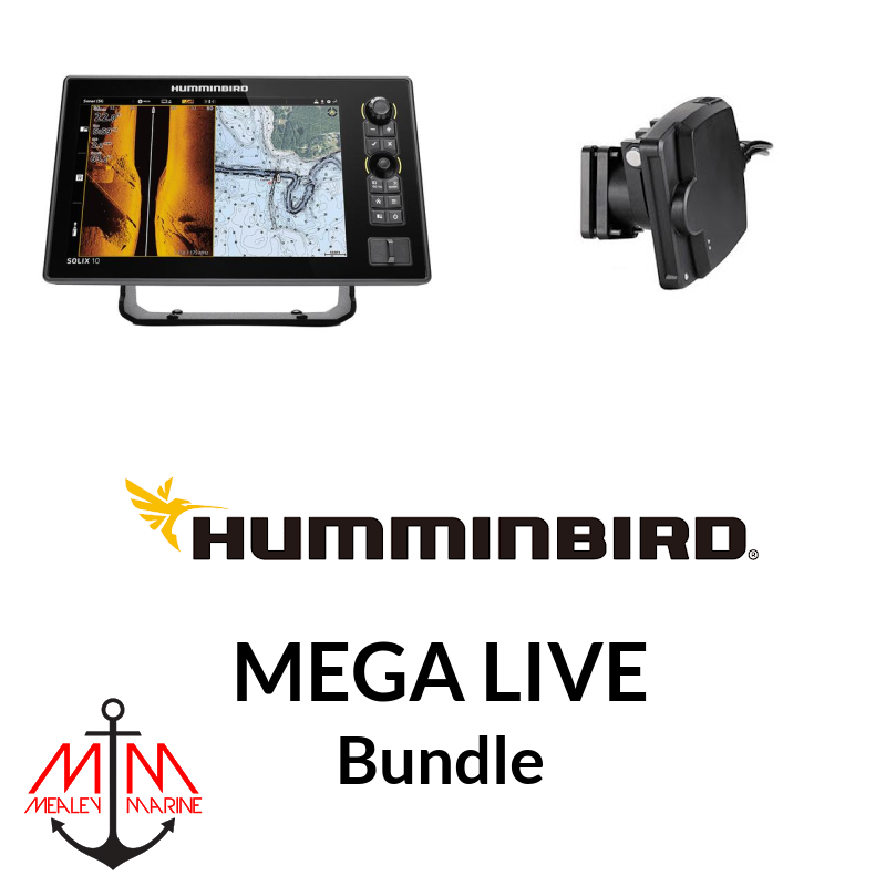 Humminbird SOLIX 10 G3 & MEGA LIVE Bundle