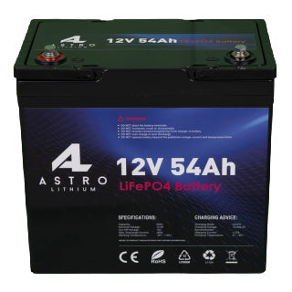 Astro Lithium 12V 54Ah Dual Purpose Battery