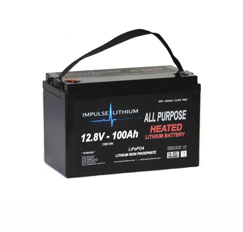 Impulse Lithium 12v-105Ah All Purpose LiFePO4 Lithium Battery
