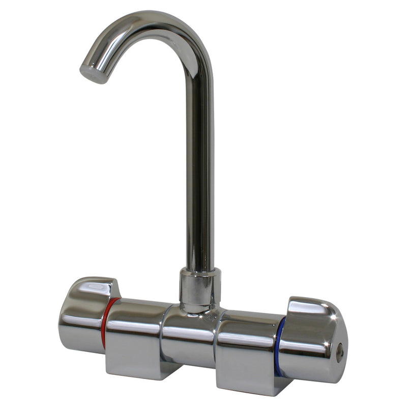 Scandvik Chrome Folding Spout Mixer [10474P]