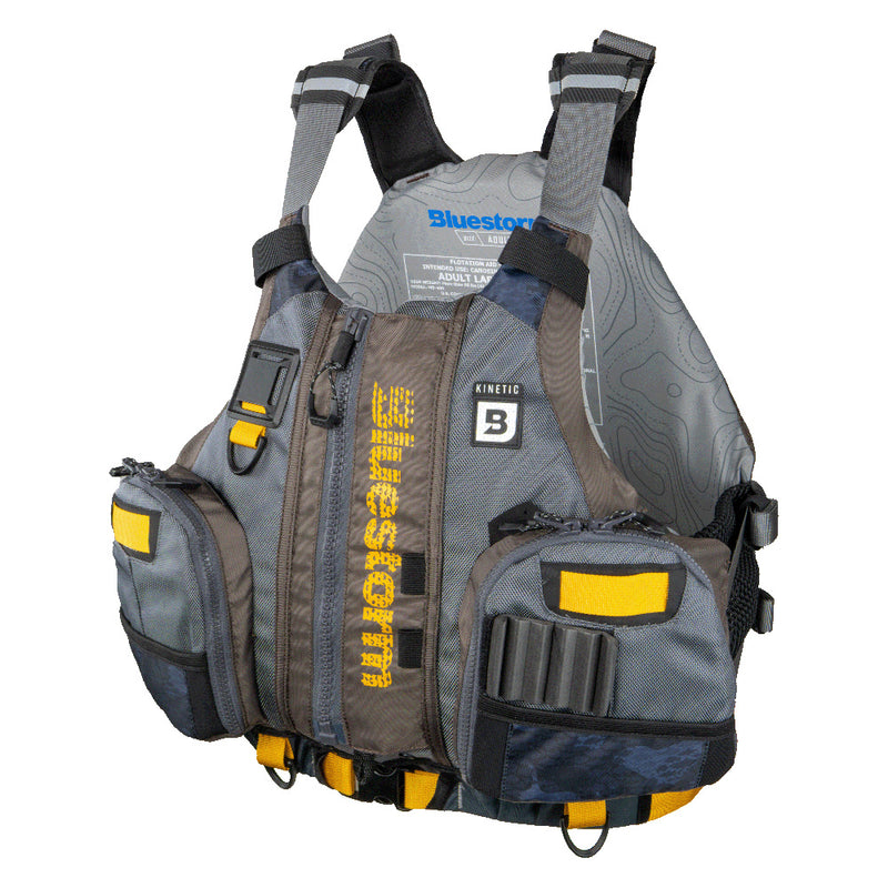 Bluestorm Kinetic Kayak Fishing Vest - Legendary Taupe - L/XL [BS-409-TPE-L/XL]