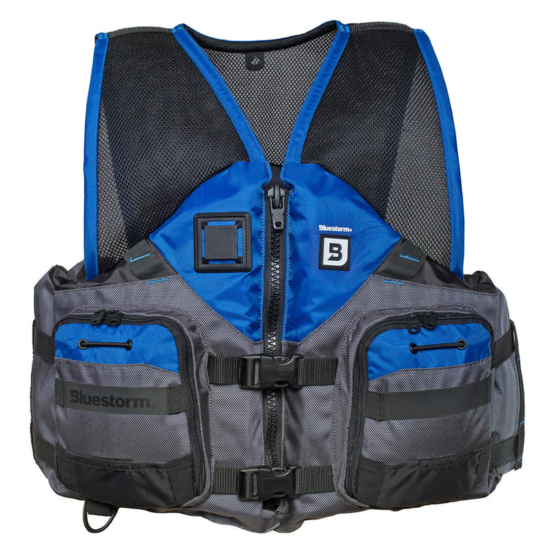 Bluestorm Sportsman Adult Mesh Fishing Life Jacket - Deep Blue - S/M [BS-105-BLU-S/M]