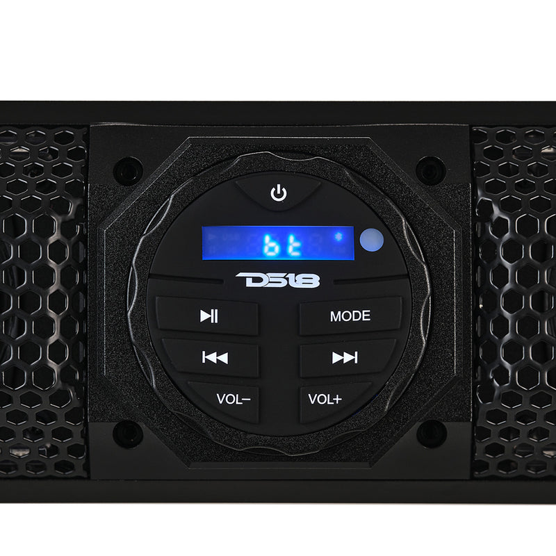 DS18 26" Marine Amplified Sound Bar w/Bluetooth 600W w/6 Speaker System  RGB LED [SB26BTXRGB]