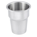 Whitecap Extra Large Stainless Steel Flush Cupholder [S-3507C]