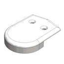 TACO 2" Rub Rail End Cap - White [F90-0001WN]