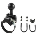 RAM Mount RAM ATV/UTV Ball Base f/Rails Up To 3.15" - Zinc [RAM-231Z-2U]