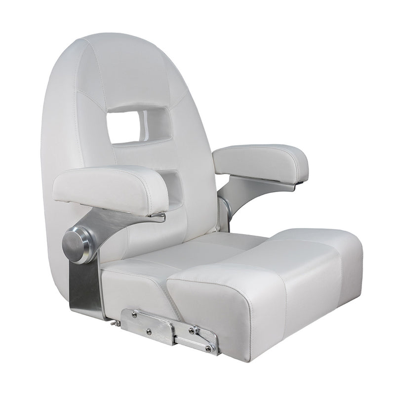 Springfield Center Console Helm Flip-Up - White/White [1042035-W]